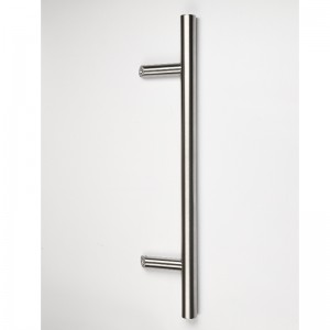 SS-038 COMERCIAL DUMPTY Grad-304 Oțel inoxidabil Push Trage ușă ușă mâner Offset Trafset, ușă de sticlă ușă din lemn ușă metalică mâner de tragere